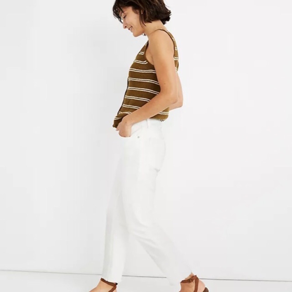 Madewell The HighRise Slim Crop Boyjean